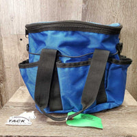 Padded Grooming Bag, Zipper Top *vgc, clean, mnr stain, snags & glue?residue
