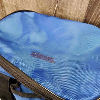 Padded Grooming Bag, Zipper Top *vgc, clean, mnr stain, snags & glue?residue
