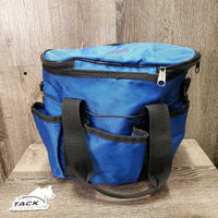 Padded Grooming Bag, Zipper Top *vgc, clean, mnr stain, snags & glue?residue
