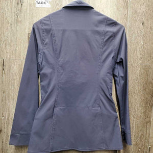 Technical Show Jacket, zipper, snaps *gc/fair, faded, seam puckers, v.pilly lining, mnr stains