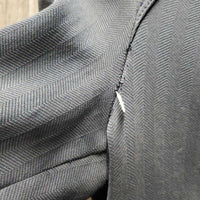 Hvy Show Jacket, Zipper, snaps *gc, undone pit seam, seam puckers, crinkles, pit stains