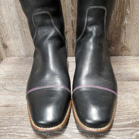 Dress Boots, zips, Bling *like new