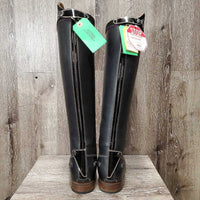 Dress Boots, zips, Bling *like new
