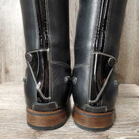 Dress Boots, zips, Bling *like new
