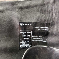 Dress Boots, Zips, 2x Ariat Plastic Forms *xc/vgc, mnr dirt, dent, rubs, scuffs & scratches
