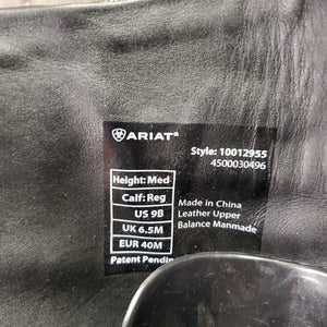 Dress Boots, Zips, 2x Ariat Plastic Forms *xc/vgc, mnr dirt, dent, rubs, scuffs & scratches