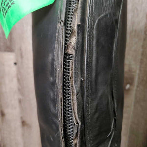 Field Boots, Zips *gc/fair, clean, rubs, faded, scuffs, scrapes, rips, creases, unstitched, Zips: dirty, sticky & v.stiff