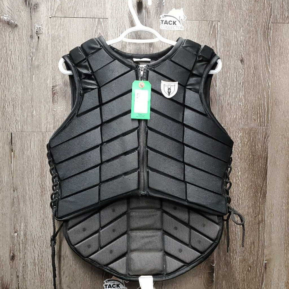 Small Cell Safety Vest, laces *June, 2011 *vgc/xc, clean, odler, mnr hair, snags & rust