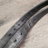 Pr Light Stirrup Leathers *vgc, clean, mnr stiff, twists, rough holes, rubs, dents & faded
