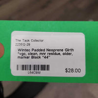 Padded Neoprene Girth *vgc, clean, mnr residue, older, marker
