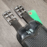 Padded Neoprene Girth *gc, clean, residue, faded, bent & loose logos
