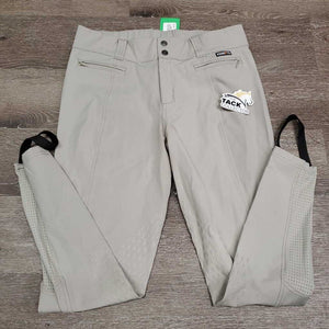 EuroSeat Breeches, Sticky Knee *gc, rubs, pills, add on long elastic straps, edges: rubs & pills, peeling stickies