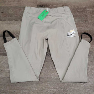 EuroSeat Breeches, Sticky Knee *gc, rubs, pills, add on long elastic straps, edges: rubs & pills, peeling stickies