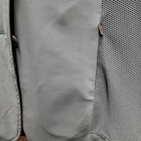 Mesh Show Jacket, Zipper, Buttons *xc/like new
