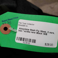 Mesh Fly Mask, 0 ears, box *xc/like new
