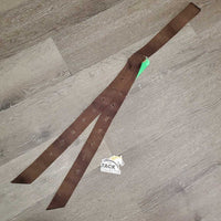 Folded Double Nylon Latigo - Off Billet *vgc, mnr dirt, rubs & stains