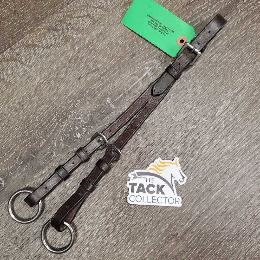 Adjustable Running Martingale Attachment, Buckle end *vgc, clean, stiff, creases, dry