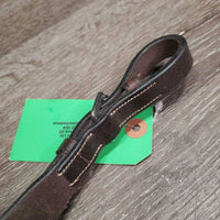 Adjustable Running Martingale Attachment, Buckle end *vgc, clean, stiff, creases, dry
