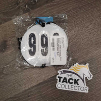 3# Round Horse Show Number, elastics, bag *new
