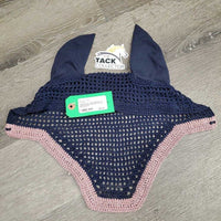 FUN Bonnets Crochet Bonnet, 1x piping, 1x bling *like new, mnr hair
