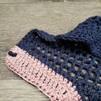 FUN Bonnets Crochet Bonnet, 1x piping, 1x bling *like new, mnr hair
