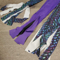 3 Piece Lycra Tail Bag, Drawstring Top *xc/vgc, clean, mnr stains, tiny holes
