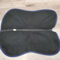 Half Pad Cover ONLY *vgc, clean, mnr hair, rubs, faded, puckers, stains?