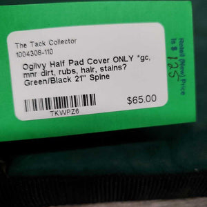 Half Pad Cover ONLY *gc, mnr dirt, rubs, hair, stains?
