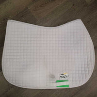 Hvy Quilt Jumper Saddle Pad *vgc, mnr stains, rubs, hair, pillls, threads
