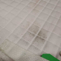 Hvy Quilt Jumper Saddle Pad *vgc, mnr stains, rubs, hair, pillls, threads
