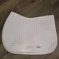 Hvy Quilt Jumper Saddle Pad *vgc, mnr stains, rubs, hair, pillls, threads
