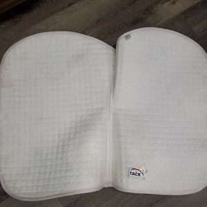 Hvy Quilt Jumper Saddle Pad *vgc, mnr stains, rubs, hair, pillls, threads