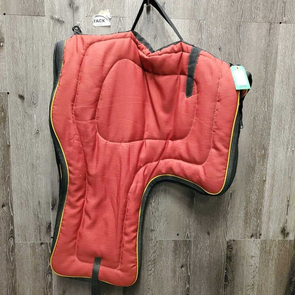 Padded Western Saddle Storage - Carry Bag *gc/fair, dirty seams, snags, hole, rip, 0 shoulder strap, older
