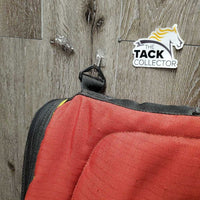 Padded Western Saddle Storage - Carry Bag *gc/fair, dirty seams, snags, hole, rip, 0 shoulder strap, older
