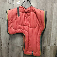 Padded Western Saddle Storage - Carry Bag *gc/fair, dirty seams, snags, hole, rip, 0 shoulder strap, older
