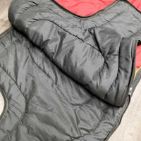 Padded Western Saddle Storage - Carry Bag *gc/fair, dirty seams, snags, hole, rip, 0 shoulder strap, older
