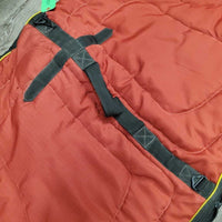 Padded Western Saddle Storage - Carry Bag *gc/fair, dirty seams, snags, hole, rip, 0 shoulder strap, older
