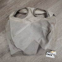 Hvy Fly Mask *gc, v.dirty/mud, hairy, clumpy, mnr threads