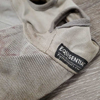 Hvy Fly Mask *gc, v.dirty/mud, hairy, clumpy, mnr threads