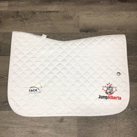 Quilt Baby Saddle Pad, "Jump Alberta" embroidery *xc, embroidered
