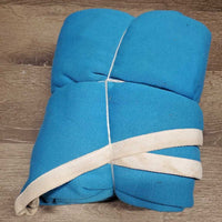 Fleece Cooler, tail "Spruce Meadows" *vgc, clean, missing hardware & velcro @ front, mnr hair, pills, stains, snags
