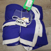 Fleece Cooler, "Spruce Meadows"Champion", tail *vgc, pilly, mnr hair, pills, threads, dirt
