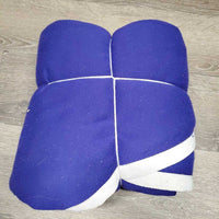 Fleece Cooler, "Spruce Meadows"Champion", tail *vgc, pilly, mnr hair, pills, threads, dirt
