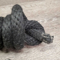 Round Nylon Lead Rope, 24" Nose Chain *gc, frays, hair, rust, snags, rubs
