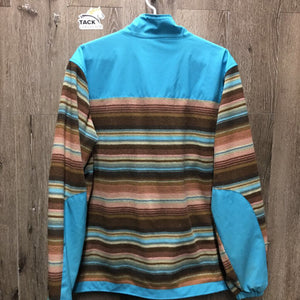 LS Fleece Jacket *gc/fair, v.hairy, stains, sm slices, clumpy