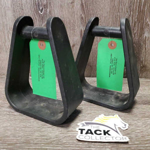 2 Plastic Western Stirrups *vgc, mnr dirt & scratches, dusty