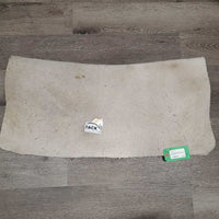 Felt Western Saddle Under Pad *gc, hairy, pilly, dingy, stains, dirt
