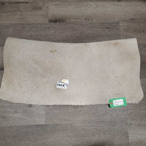 Felt Western Saddle Under Pad *gc, hairy, pilly, dingy, stains, dirt