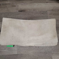 Felt Western Saddle Under Pad *gc, hairy, pilly, dingy, stains, dirt