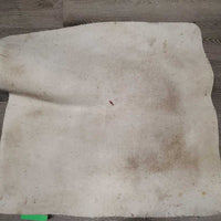 Felt Western Saddle Under Pad *gc, hairy, pilly, dingy, stains, dirt